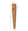 Four Sided Taper Coffee Table Leg