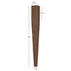 Large Four Sided Taper Dining Leg