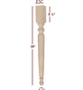 Hamilton Dining Table Leg