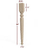 Hamilton Dining Table Leg