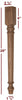 Slender Lincoln Plain Dining Furniture Leg