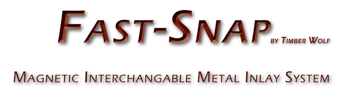 Fast-Snap Mission Island Post with Cathedral Metal Inlay - 36" x 3-1/2" x 3-1/2"