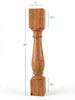ISL-TW1-5  Massive Essential Kitchen Island Leg