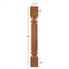ISL-TW2 Essential Reeded Kitchen Island Leg