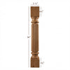 ISL-TW2 Essential Reeded Kitchen Island Leg