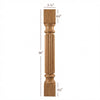 ISL-TW2 Essential Reeded Kitchen Island Leg