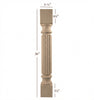 ISL-TW2 Essential Reeded Kitchen Island Leg
