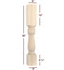 ISL10500P  Massive Dellinger Kitchen Island Leg