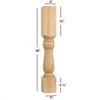 ISL10500P  Massive Dellinger Kitchen Island Leg