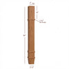 ISL14350CP - Square Contemporary Charleston Kitchen Island Leg