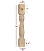 ISL20500P  Massive Santa Fe Kitchen Island Leg