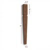 ISL22275-TP - Slender Tapered Square Mission Kitchen Island Leg