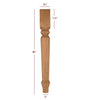 ISL2350P-SS - Harvest Plain Short Shank Island Leg