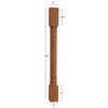 ISL30300P - Small Kimerick Round Plain Kitchen Island Leg