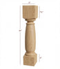 ISL32500P Massive Rochester Kitchen Island Leg