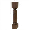 ISL32500P Massive Rochester Kitchen Island Leg