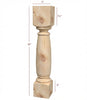 ISL32500P Massive Rochester Kitchen Island Leg