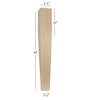 ISL3475-4ST  Massive Four Sided Tapered Cosmo Kitchen Island Leg