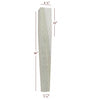 ISL3475-4ST  Massive Four Sided Tapered Cosmo Kitchen Island Leg