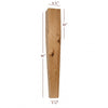 ISL3475-4ST  Massive Four Sided Tapered Cosmo Kitchen Island Leg