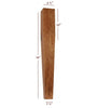 ISL3475-4ST  Massive Four Sided Tapered Cosmo Kitchen Island Leg