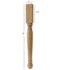 ISL36300P Small Roosevelt Plain Round Farm Kitchen Island Leg