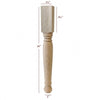 ISL36350P - Roosevelt Round Plain Kitchen Island Leg