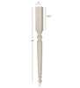ISL4300P  Small Hamilton Round Plain Kitchen Island Leg