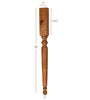 ISL4300P  Small Hamilton Round Plain Kitchen Island Leg