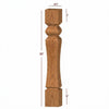 ISL47475CP Massive Brunswick Square Plain Kitchen Island Leg