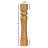 ISL47475CP Massive Brunswick Square Plain Kitchen Island Leg