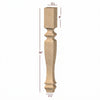ISL49350CP  Shenandoah Medium Square Kitchen Island Leg