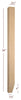 ISL98250P-2ST - Slender Shaker Kitchen Island Leg with Tapered Foot