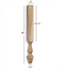 HB9300P Small Winston Farm Vanity/Island Leg with Stretcher Block