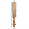 HB9300P Small Winston Farm Vanity/Island Leg with Stretcher Block