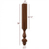 HB9300P Small Winston Farm Vanity/Island Leg with Stretcher Block