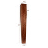 ISL3475-4ST  Massive Four Sided Tapered Cosmo Kitchen Island Leg