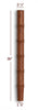 VL56250P Small Straight Bamboo Vanity Leg