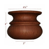 BFS41L - Tulip Traditional Large Cabinet Bun Foot