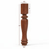 ISL49475CP Shenandoah Massive Square Plain Kitchen Island Leg