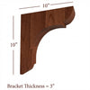 BB-310-OH Manchester Traditional Overhang Bar Bracket