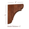 BB-310-XS Extra Small Manchester Traditional Bar Bracket