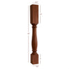 BAR12350P Williamsburg Medium Round Plain Kitchen Bar Post