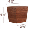 Wide Taper Cabinet Foot