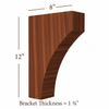 BB-008-L Large Mission Bar Bracket