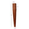 Four Sided Taper Coffee Table Leg
