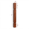 ISL22300-CP Small Mission Square Plain Kitchen Island Leg