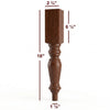 Traditional Harvest Coffee Table Leg