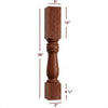 ISL10500P  Massive Dellinger Kitchen Island Leg