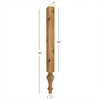 VL1101P Grand Plain Traditional Furniture Vanity Leg